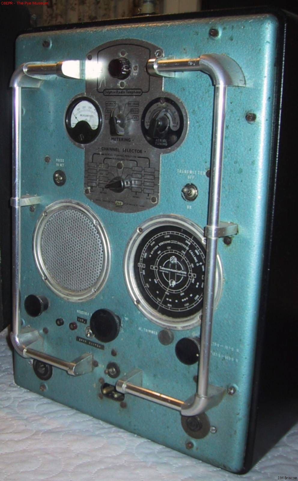 PYE DOLPHIN PM120 hf 2 to 8mhz xtal trawler band _IMG